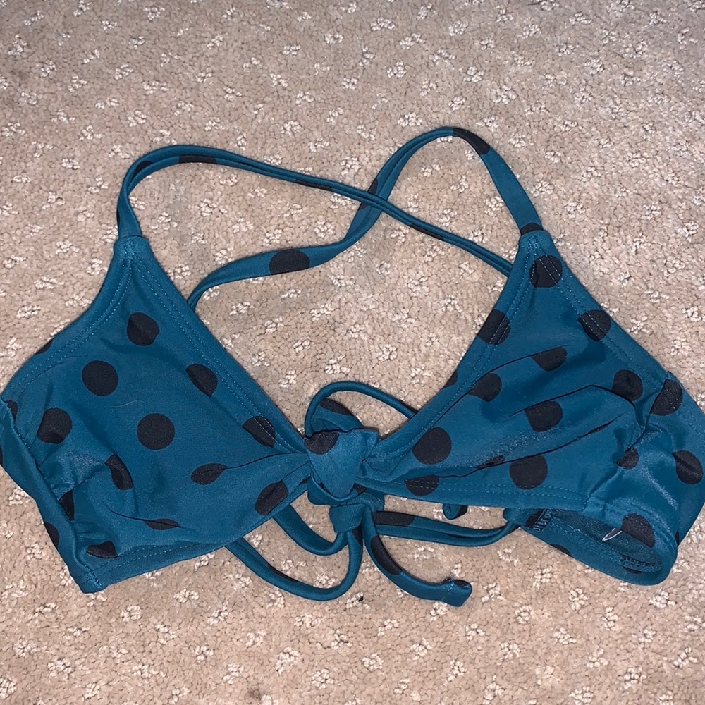 Target poka dot bikini top